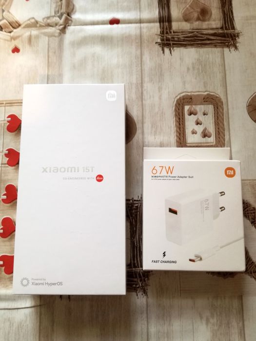 Нов Xiaomi 15T 12/256gb+подаръци