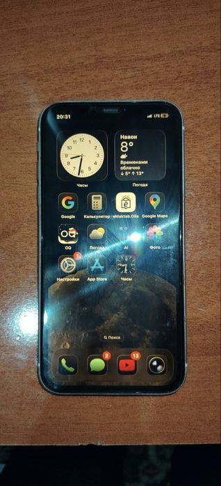 Iphone 11 xolati zur kami bor