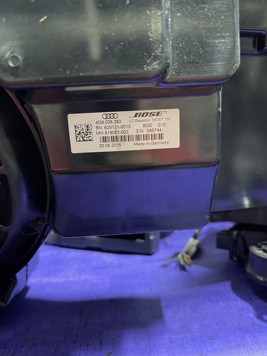 Subwoofer Bose  cod 4g80353382 audi A6 / A7