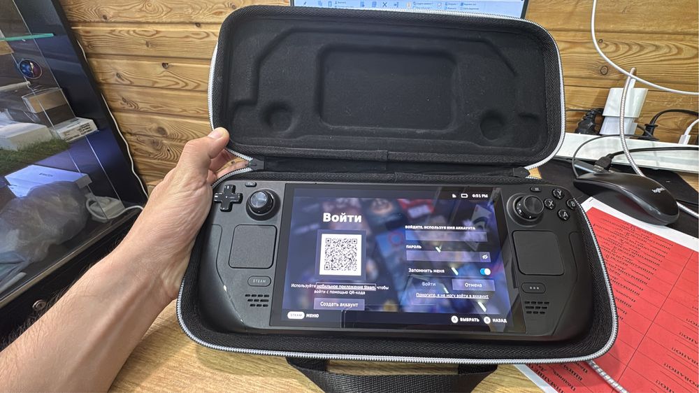 Steam deck 512 gb black new