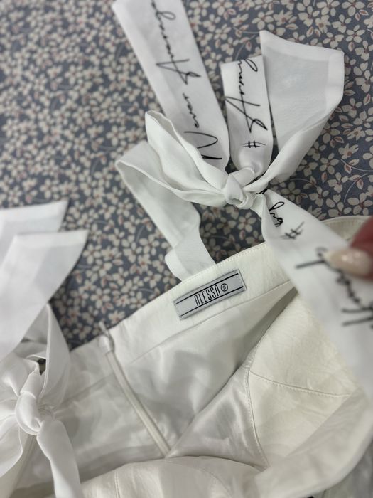 Рокля   ALESSA /Бяла