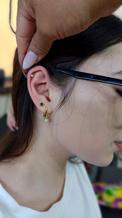 Прокол ушей , пирсинг качественно