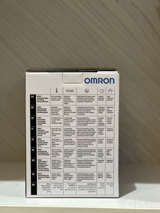 OMRON EVOLV HEM-7600T-E Made in Japan | Bluetooth | 22-42 см