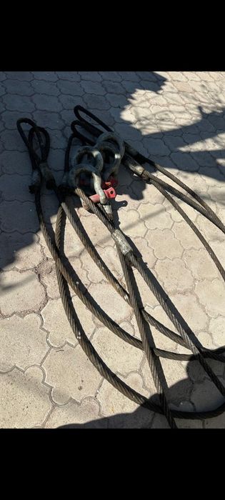 Трос.  Чалки.грузопадьёмность 100тон