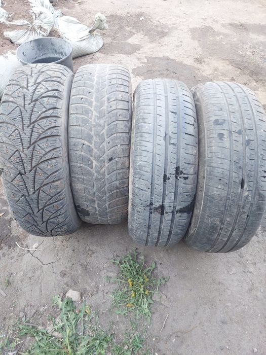 Продам  колеса с дисками на 13 ваз