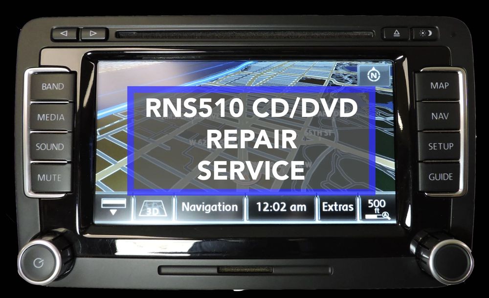 Navigatii Reparatie VW RNS 510 Skoda Columbus, RNS 810 Phaeton Bentley