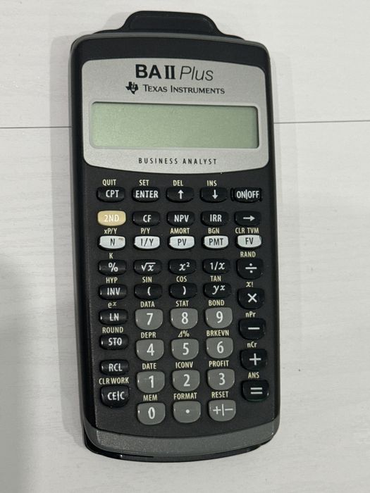 Финансовый калькулятор, BA 2 Plus Texas Instruments