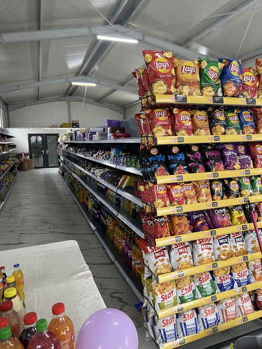 Raft metalic gri antracit nou