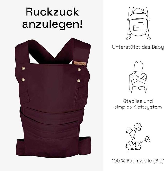 Ергономична раница Marsupi Classic