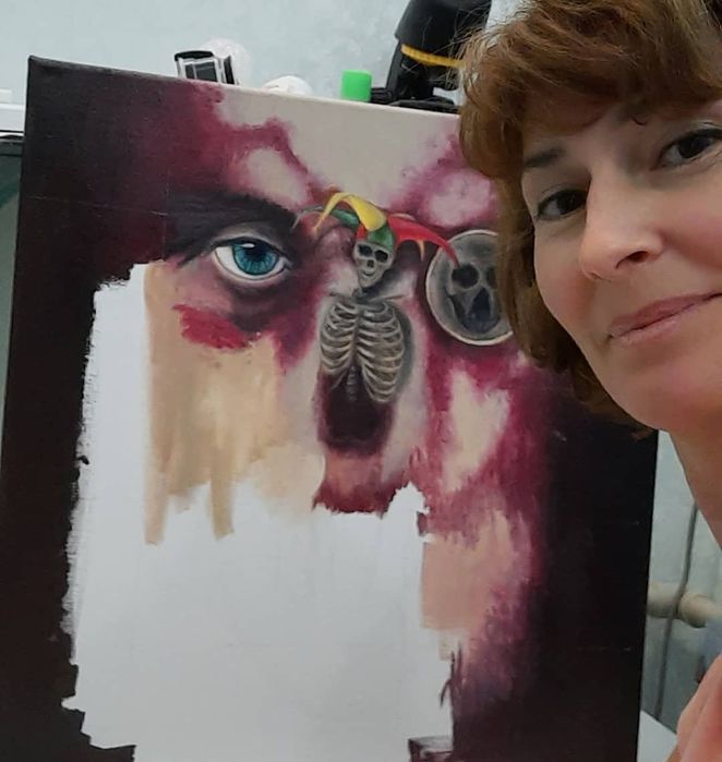 Картина маслом на холсте