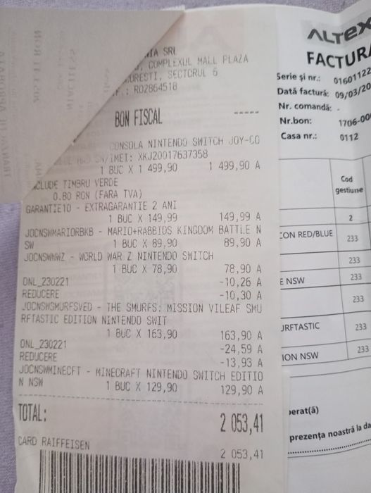 Consola Nintendo switch