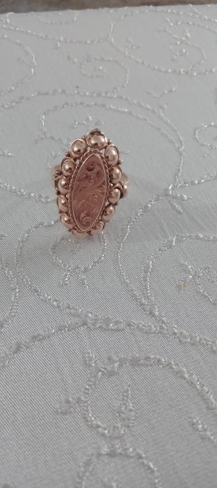 Inel  dama aur roz  14k
