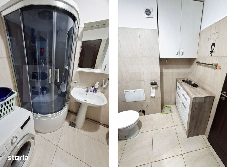 Apartament 2 camere, 50 mp, parcare exterioara, la cheie, Baciu, zona