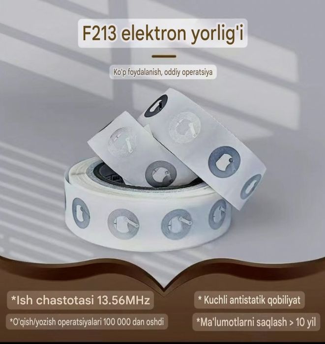 NFC tags, NFC метка telefon orqali kodlar yozish mumkin