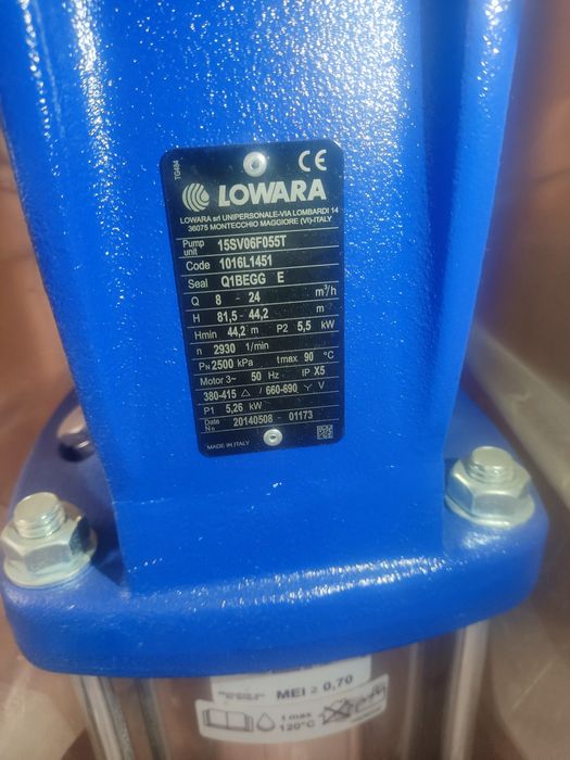 Pompa ridicare presiune Lowara