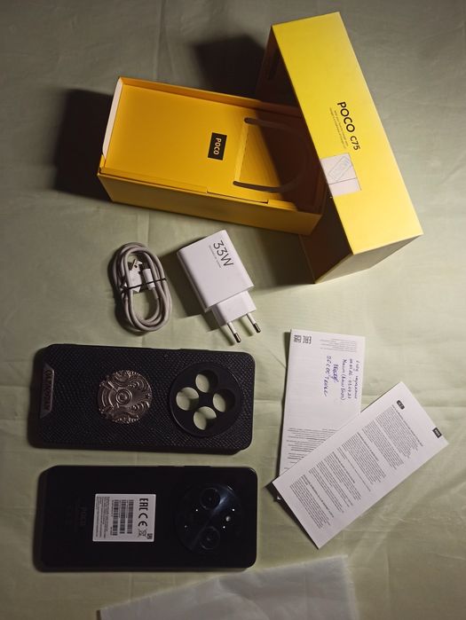 Poco C75 NFC 16/256гб игровой