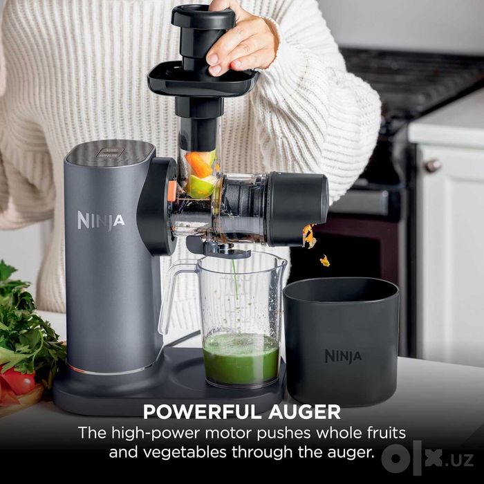 Соковыжималка холодного отжима Ninja JC151 Cold Press Juicer!