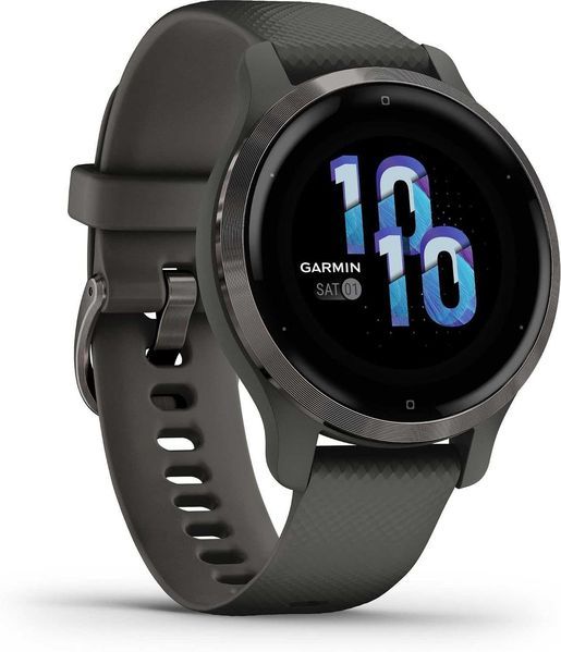 Нов Смарт Часовник Garmin Venu 2S Slate/Graphite 010-02429-10, 2 години Гаранция