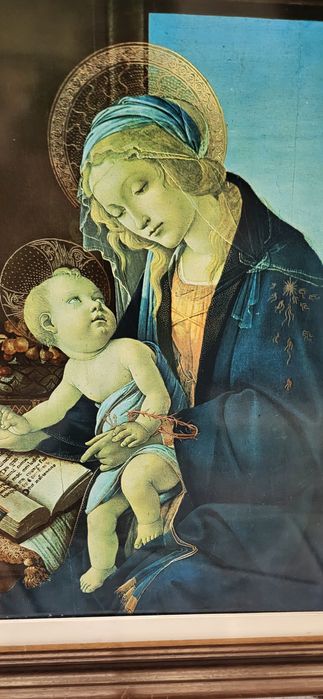 Icoana-tablou Madonna del Libro