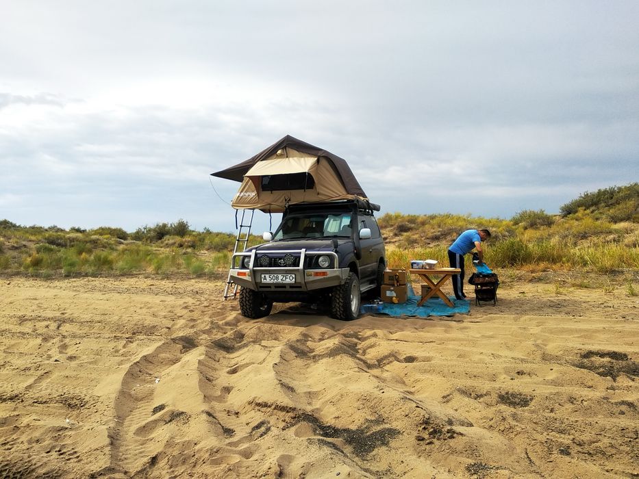 Палатка на крышу