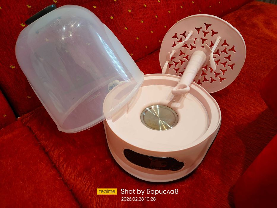 Стерилизатор KIKKA BOO за бебешки шишета, чашки, биберони