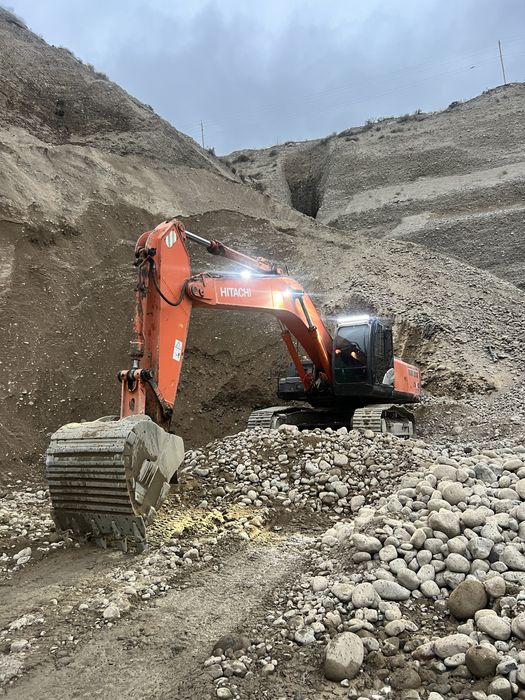 Услуги экскаватора, земельные работы