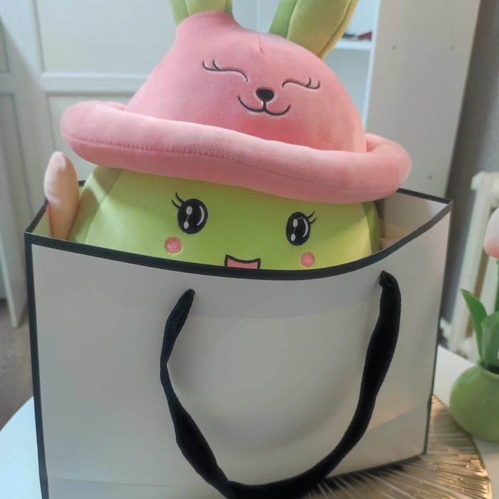 Мишки Стич с пледом .Игрушки .Подарки