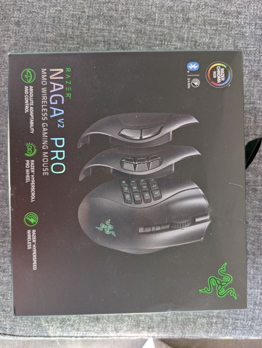 SIGILAT - Mouse Gaming Wireless MMO - Razer Naga V2 PRO