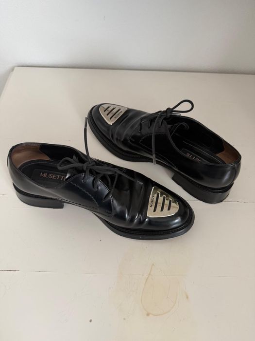 Pantofi Musette cu siret