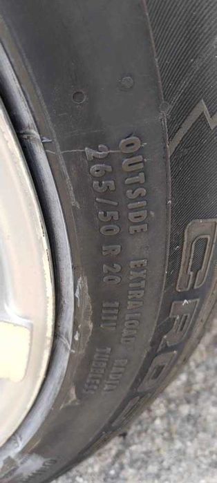 4 броя гуми 265-50-20