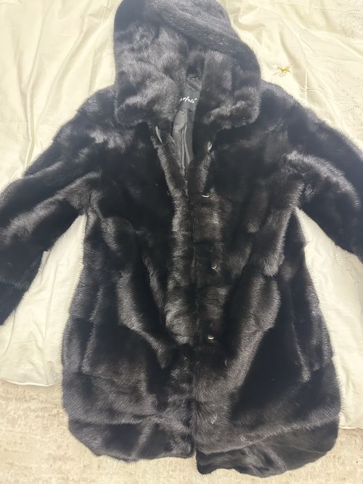 Шуба норка натуральная