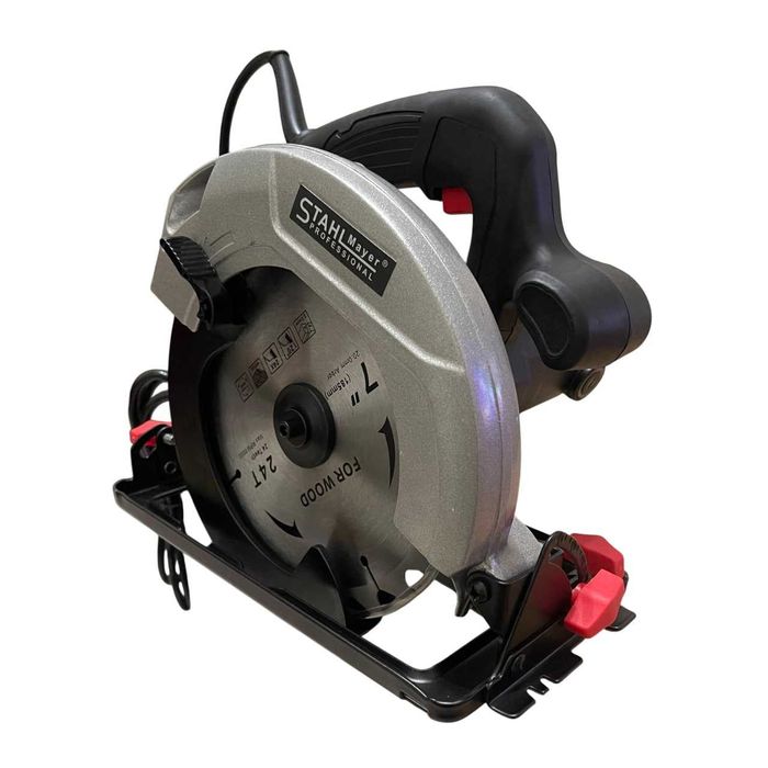 НЕМСКИ Ръчен Циркуляр STAHLMAYER 185mm 1800W + Подарък ЛЕД ФЕНЕР