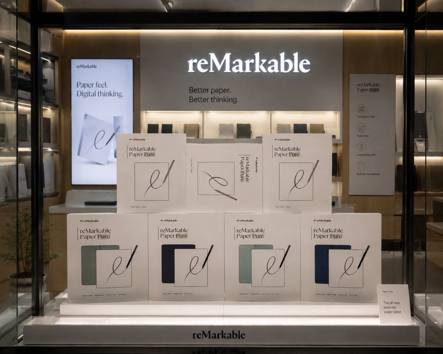 reMarkable Paper Pure reMarkable 2 с полным набором аксессуаров