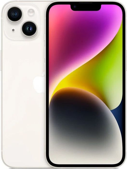 iPhone 14 в белом цвете