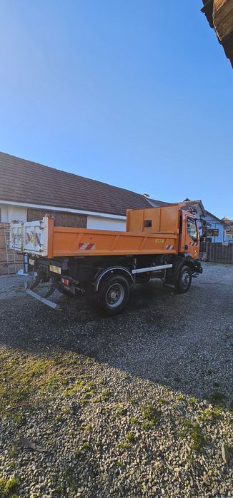 Renault Midlum 4x4 – basculabil 2 părți – reductor + blocante