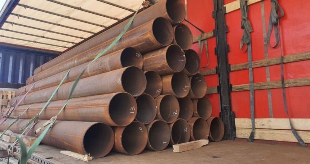 Vand teava metalica noua trasa și sudata