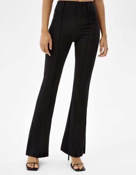 Официален панталон с разкроени крачоли BERSHKA