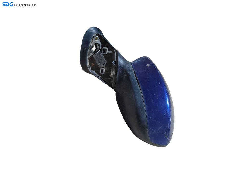 Oglinda Electrica Stanga Fiat Grande Punto 2005 - 2012 Culoarea Albastra Cod 011023 [LR0610]