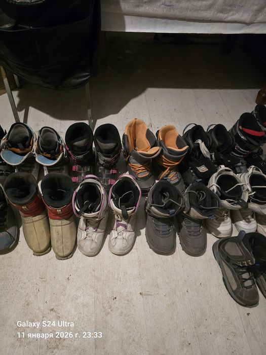 Ботинки на лыжи и сноуборд