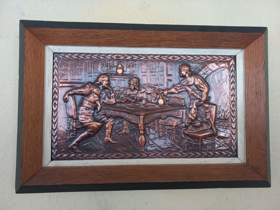 Tablou basorelief din cupru