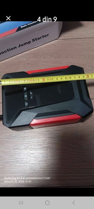 Starter auto 4in1 , starter , compresor, lanterna,  incare telefon