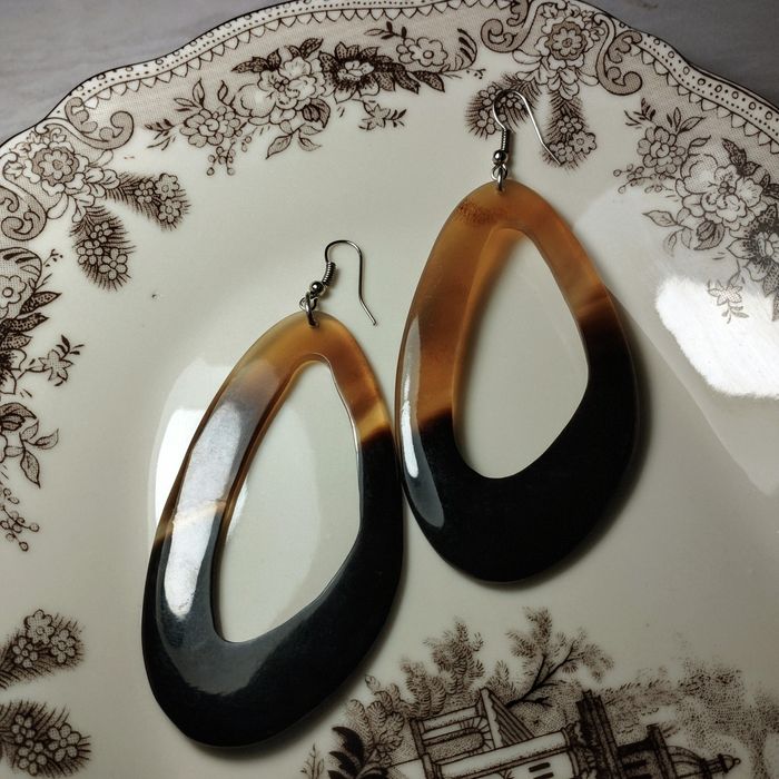 Шикарные стильные серьги