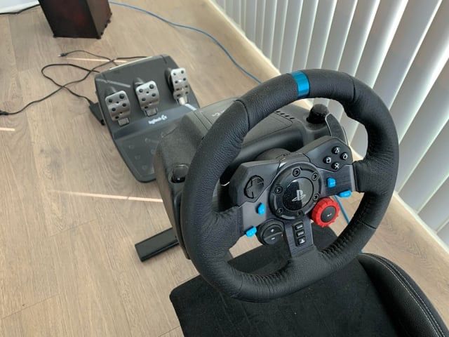 Playseat Alcantara+ Logitech G29 + Shifter [Mod]
