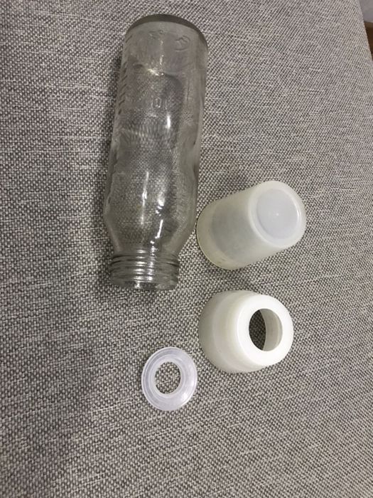 Бутылочка детская советская