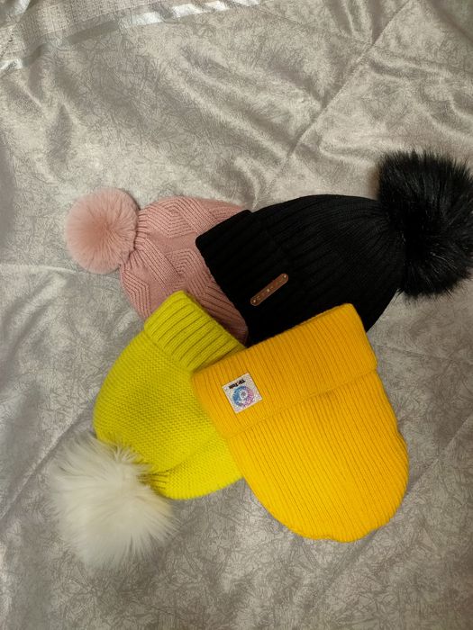 Шапки зимние детские
