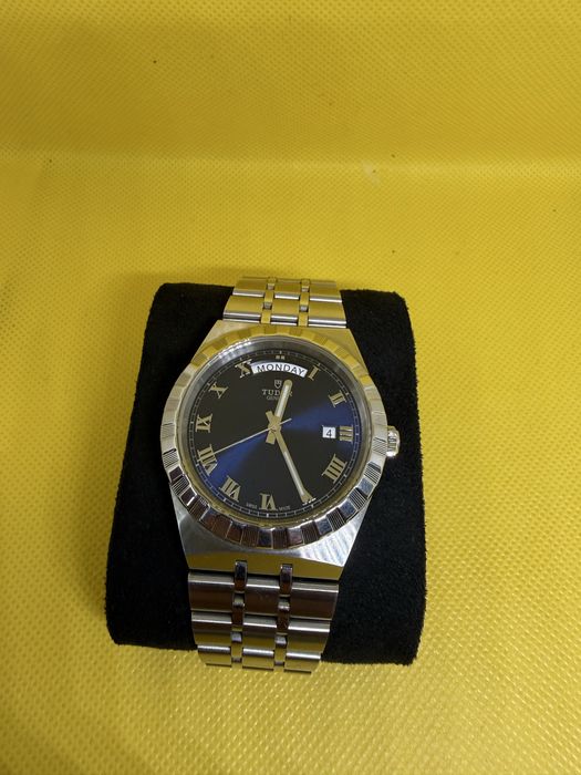 Tudor Royal Day Date 28600 Blue Dial Barbati Ceas 41mm Automatic Full Set 2025