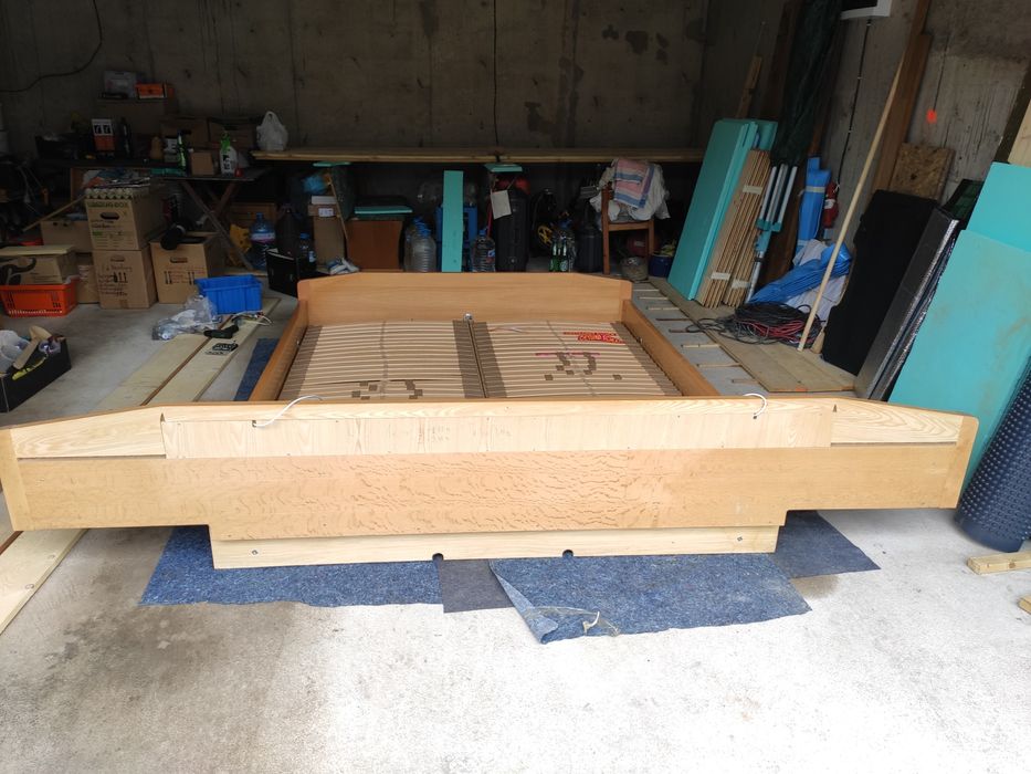 Спалня, масив фурнирована златен дъб