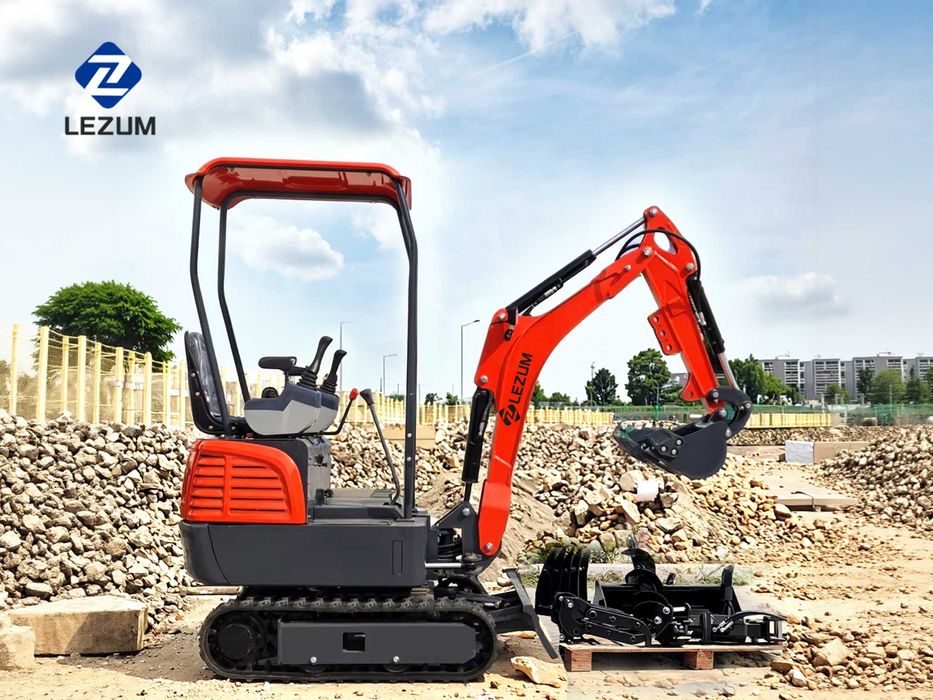 LEZUM DY13 Mini excavator chinezesc nou de vânzare direct din fabrică