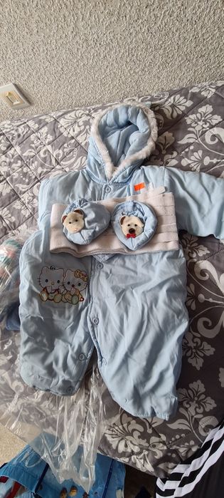 Ново!Пухено палте и долнище в розово и много други