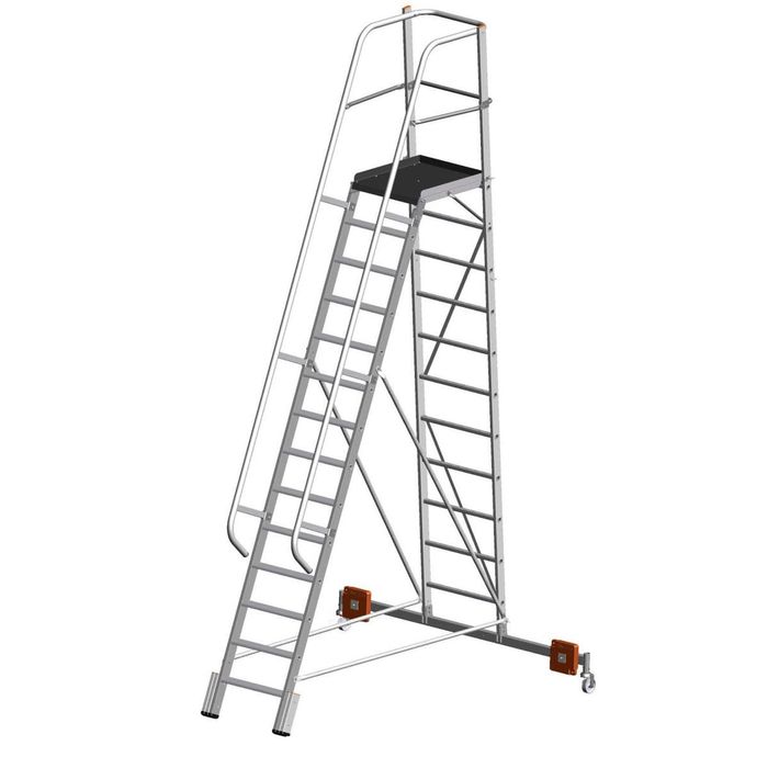 Лестница с платформой Krause STABILO VARIO Kompakt 833372